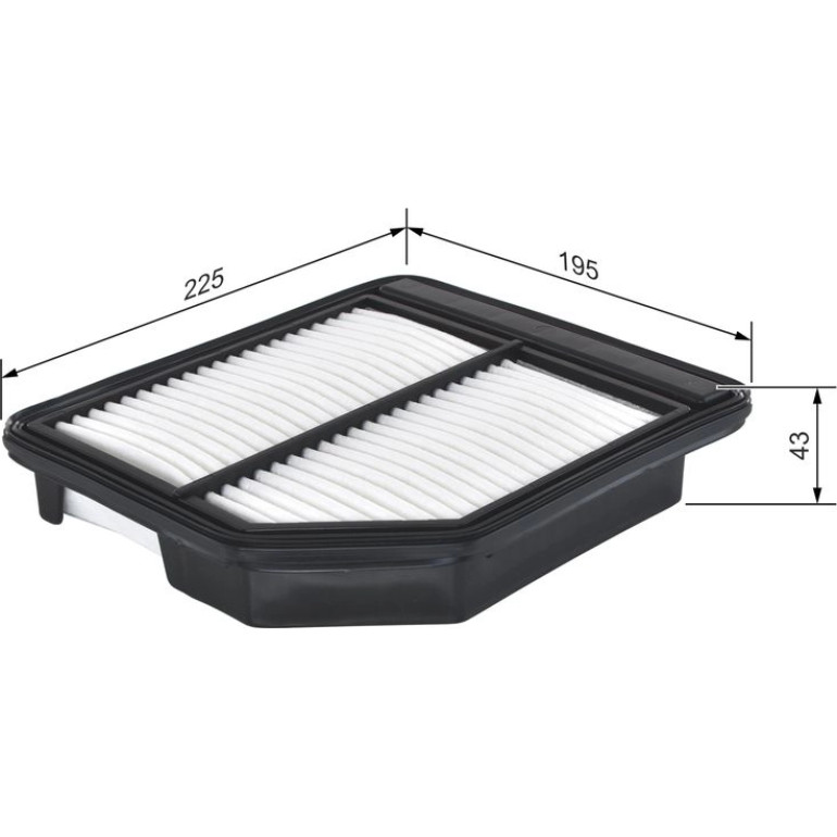 Luftfilter F 026 400 472 Luftfilter F 026 400 472