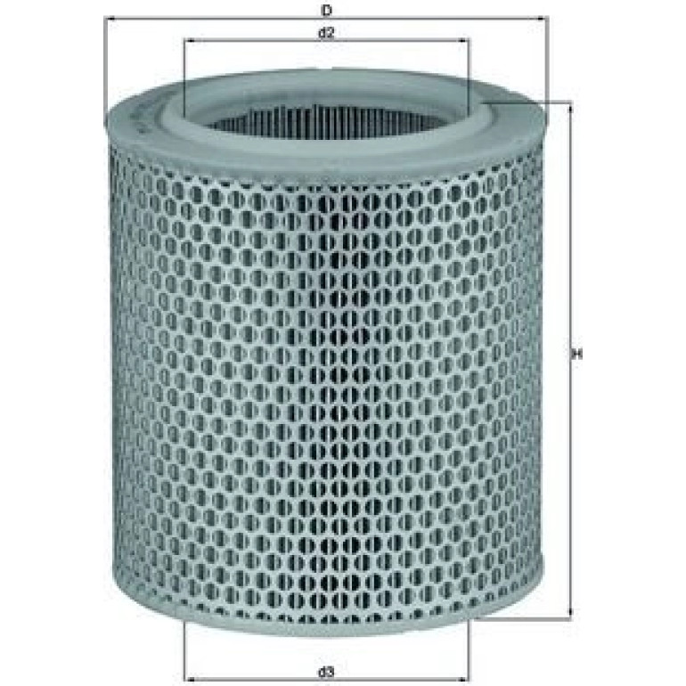 MAHLE Luftfilter LX 478/1