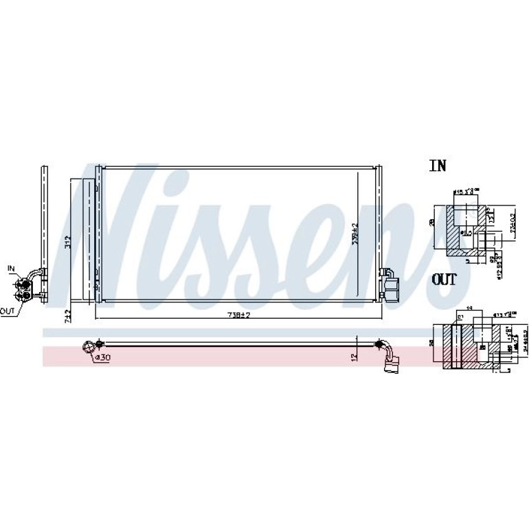 Kondensator PKW 941068 Kondensator PKW 941068