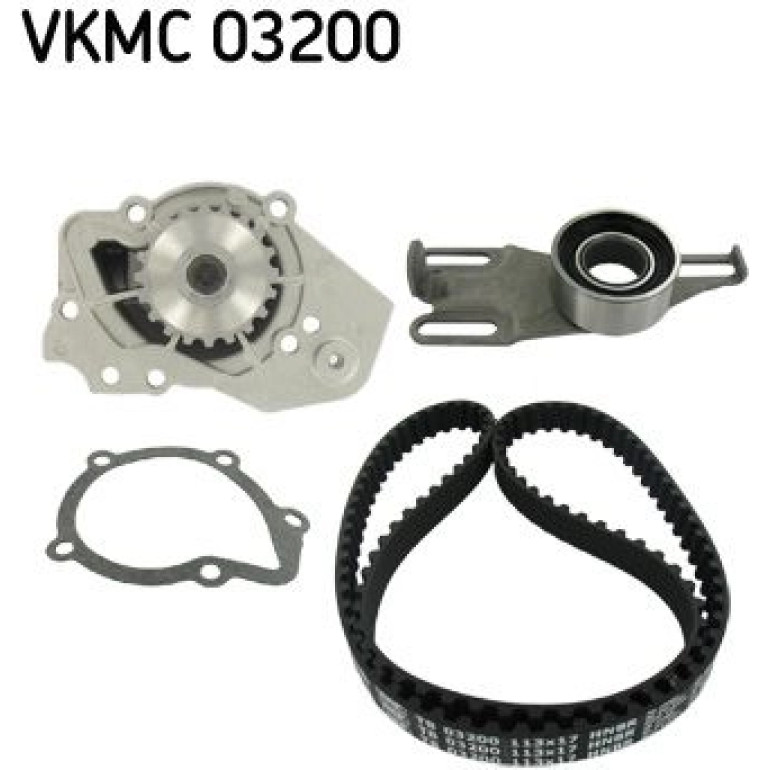 SKF Wasserpumpe + Zahnriemensatz VKMC 03200 SKF Wasserpumpe + Zahnriemensatz VKMC 03200