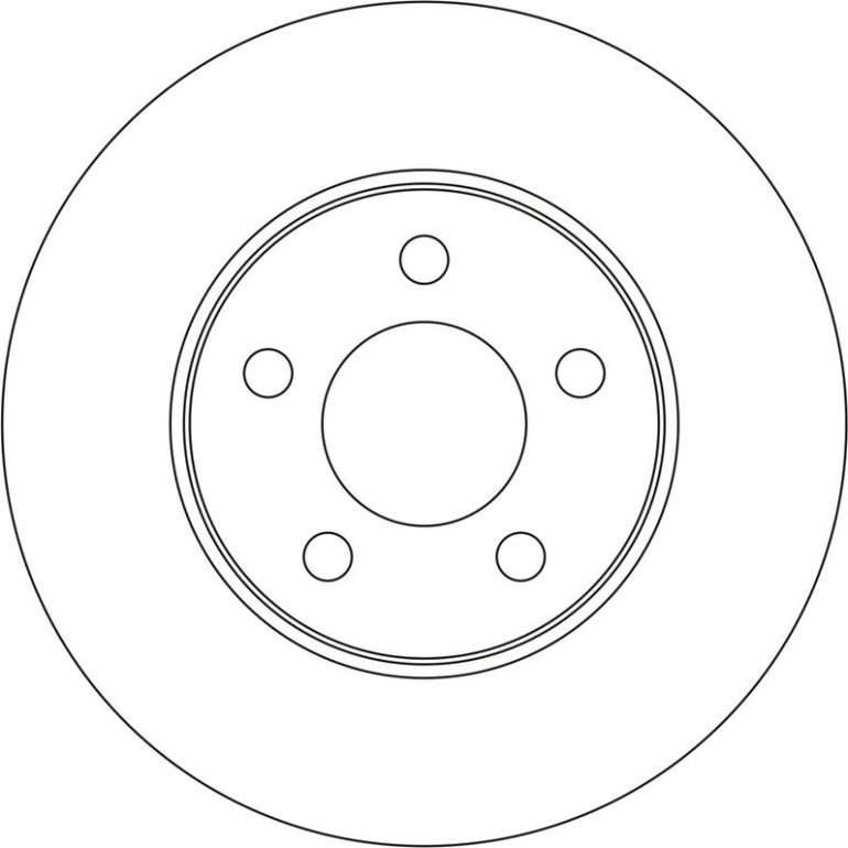 91 481 007 Bremsscheibe VA DF4503 91 481 007 Bremsscheibe VA DF4503