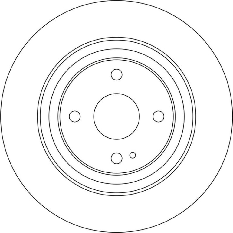 83 482 024 Bremsscheibe HA DF4406 83 482 024 Bremsscheibe HA DF4406