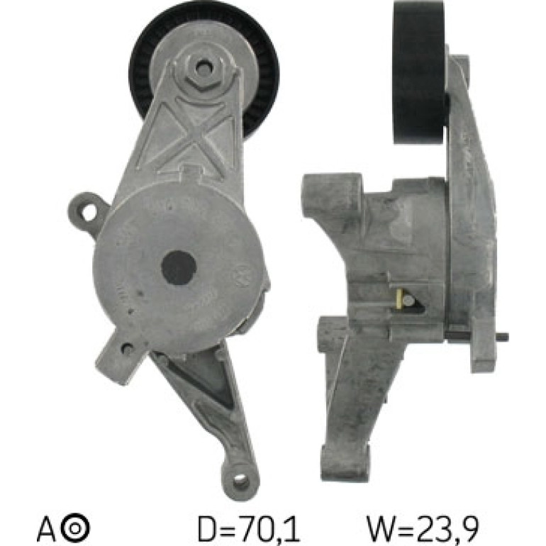 Spannrolle Multi-V VKM 31054 Spannrolle Multi-V VKM 31054