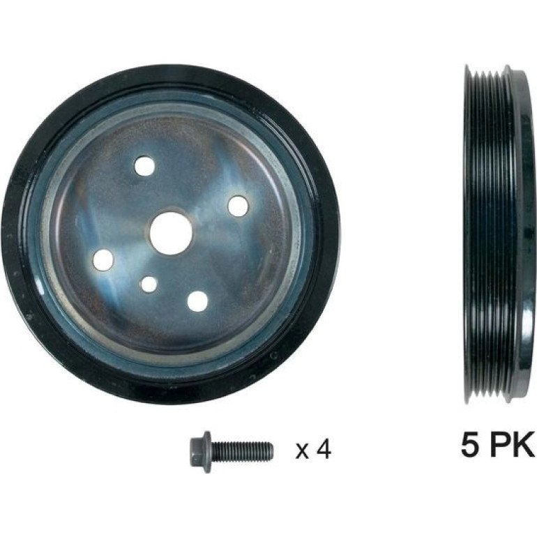 Riemenscheibe+Schraube TVD1161A Riemenscheibe+Schraube TVD1161A
