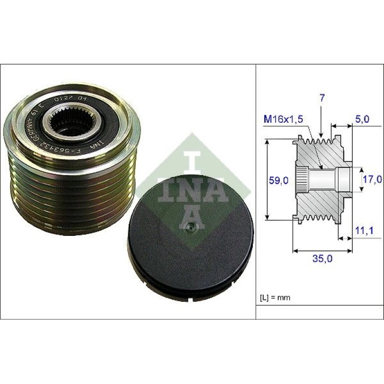 Generatorfreilauf 535 0159 10 Generatorfreilauf 535 0159 10