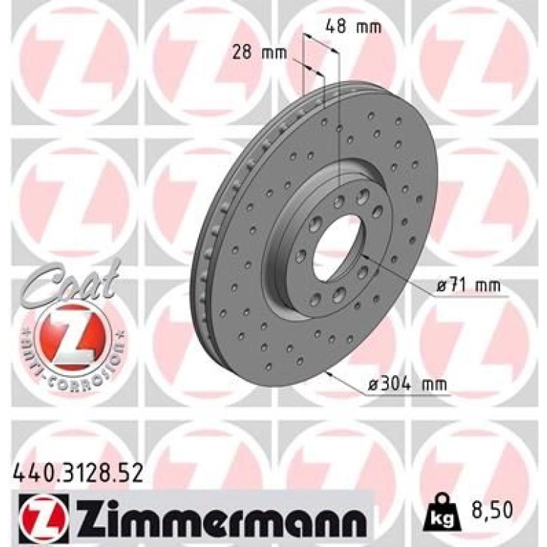 Bremsscheibe VA Sport 440.3128.52 Bremsscheibe VA Sport 440.3128.52