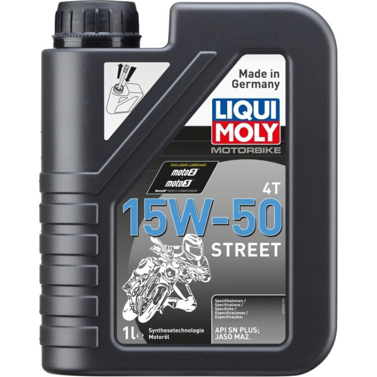 Liqui Moly Motorbike 4T 15W-50 Street 1 l 2555 Liqui Moly Motorbike 4T 15W-50 Street 1 l 2555