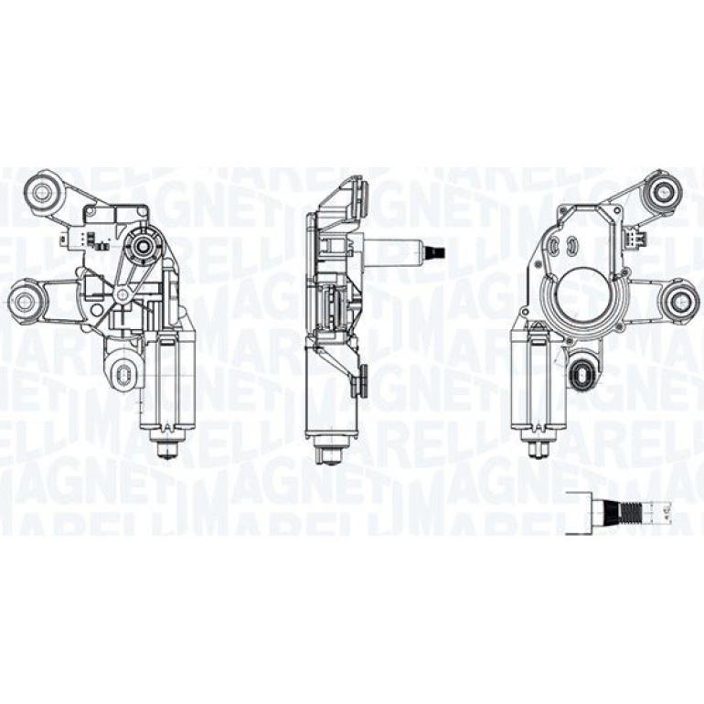 MAGNETI MARELLI Wischermotor 064342004010 MAGNETI MARELLI Wischermotor 064342004010
