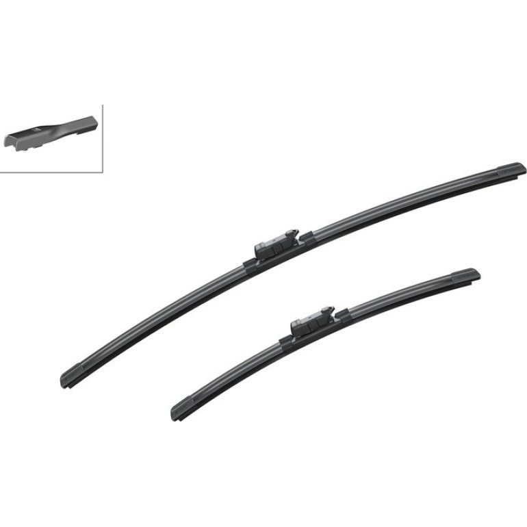 Bosch Scheibenwischer Aerotwin A555S Spoiler, Set 3397007555 Bosch Scheibenwischer Aerotwin A555S Spoiler, Set 3397007555