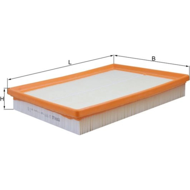 MAHLE Luftfilter LX 999 MAHLE Luftfilter LX 999