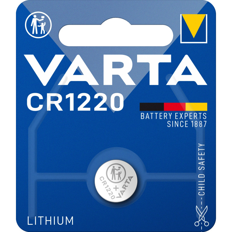 Varta Electronics CR1220 Blister 1 06220 101 401 Varta Electronics CR1220 Blister 1 06220 101 401