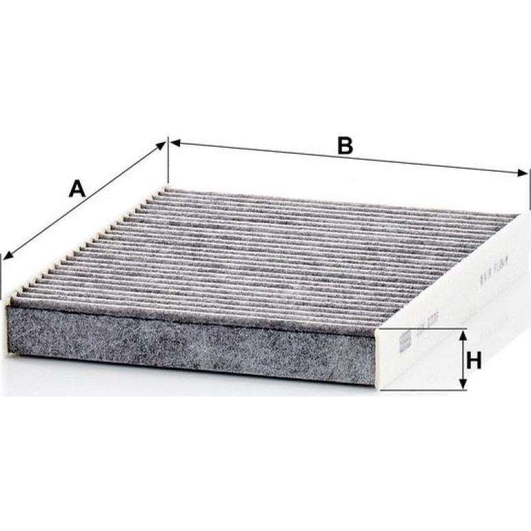 Mann & Hummel Aktivkohlefilter PKW CUK 2335 KIT Mann & Hummel Aktivkohlefilter PKW CUK 2335 KIT
