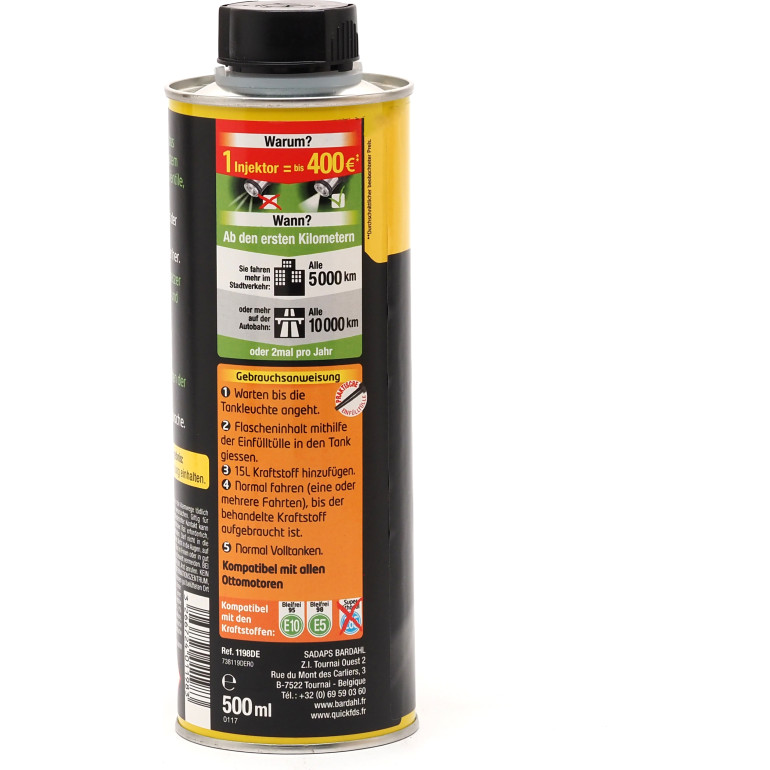 Bardahl Injektorenreiniger 500ml 1198DE Bardahl Injektorenreiniger 500ml 1198DE