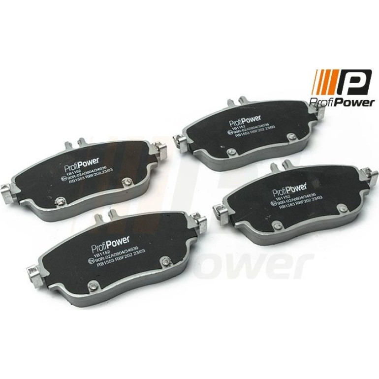 PROFIPOWER Bremsbelagsatz, Scheibenbremse 1B1152 PROFIPOWER Bremsbelagsatz, Scheibenbremse 1B1152