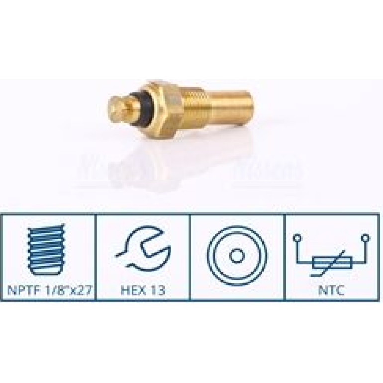NISSENS Sensor, Kühlmitteltemperatur 207036 NISSENS Sensor, Kühlmitteltemperatur 207036