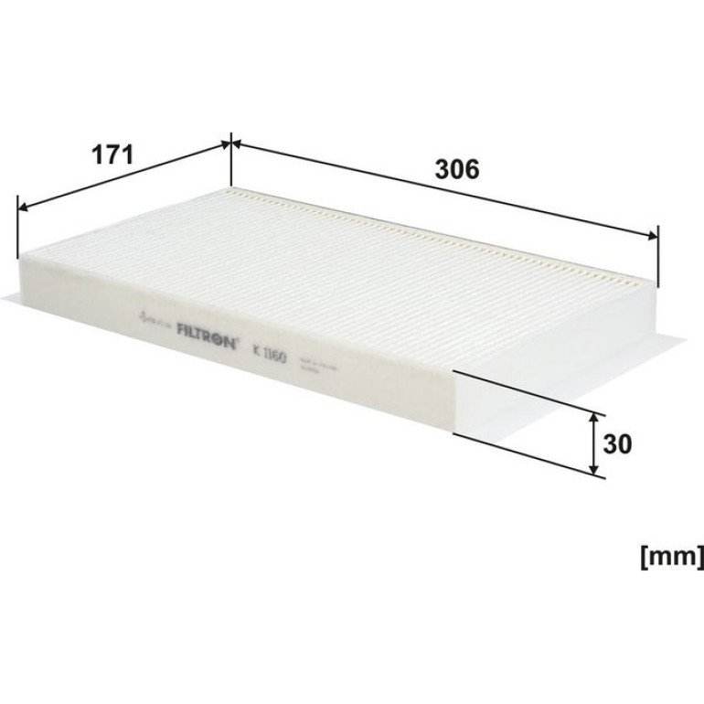 FILTRON Filter, Innenraumluft K 1160-2x FILTRON Filter, Innenraumluft K 1160-2x