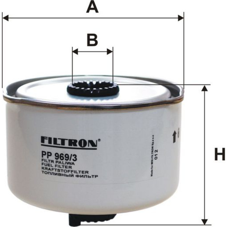 FILTRON Kraftstofffilter PP 969/3