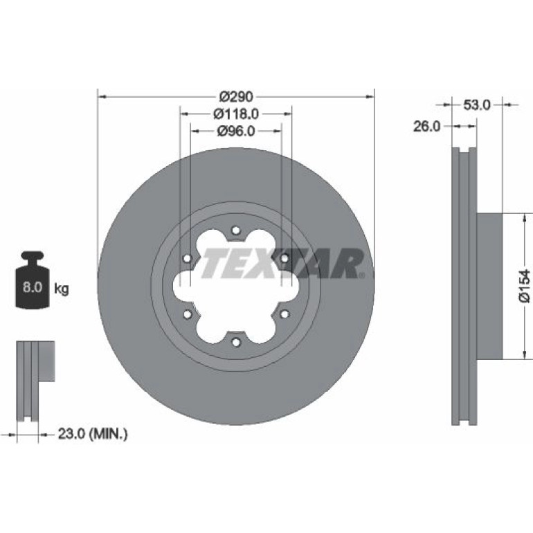 Bremsscheibe Nissan P. Cabstar 98 93240600 Bremsscheibe Nissan P. Cabstar 98 93240600