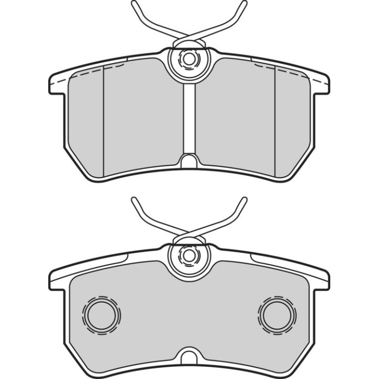 VALEO Bremsbeläge 302644