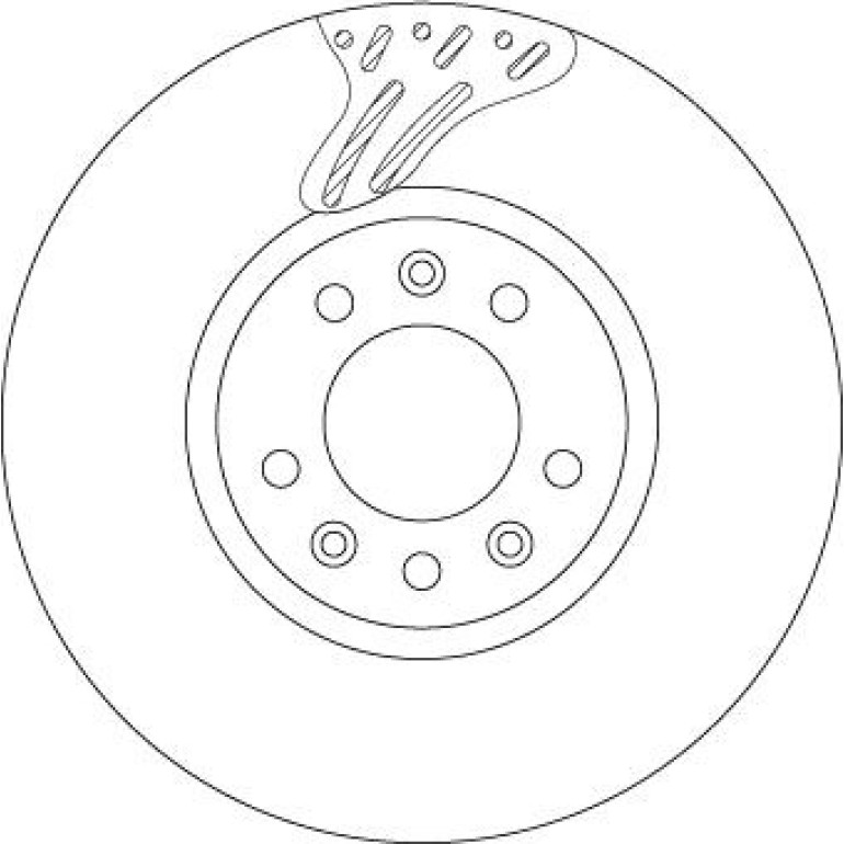 Bremsscheibe DF6977S Bremsscheibe DF6977S