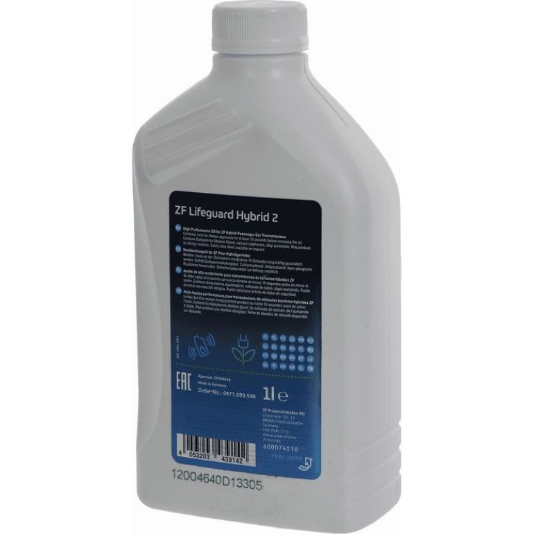 ZF Lifeguard Hybrid 2, 1 Liter 0671.090.548 ZF Lifeguard Hybrid 2, 1 Liter 0671.090.548
