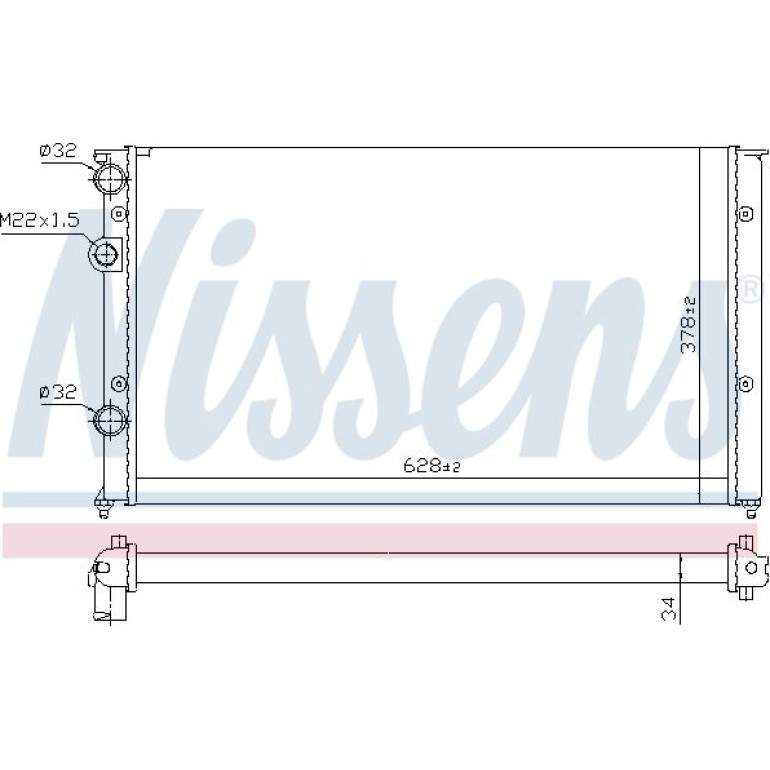 Wasserkühler PKW 652451 Wasserkühler PKW 652451
