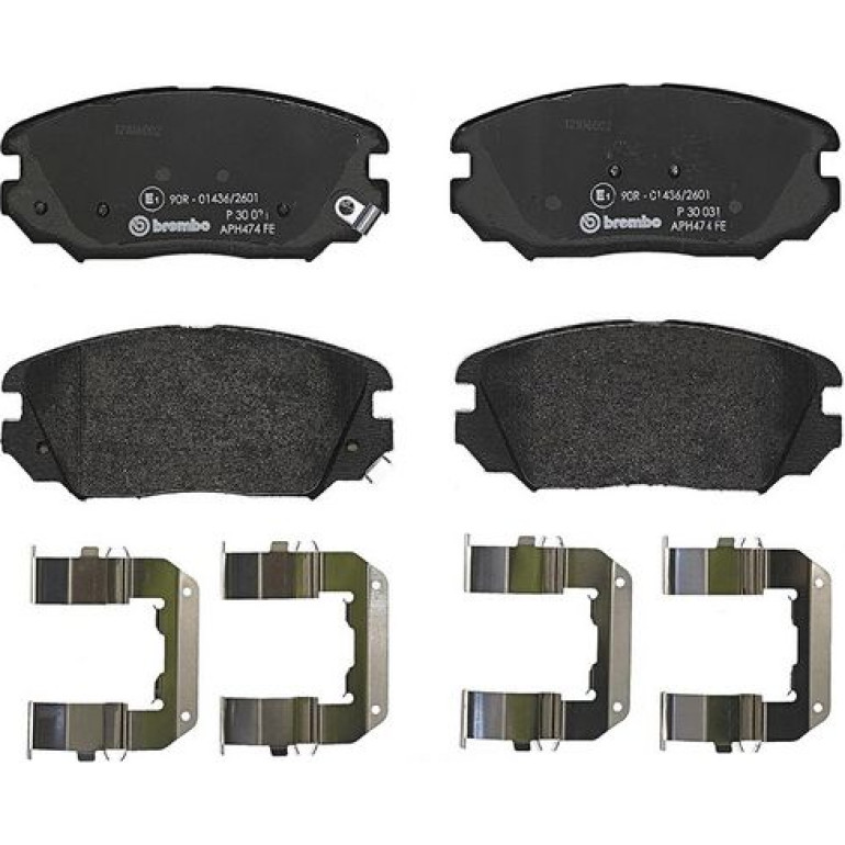 BREMBO Bremsbelagsatz, Scheibenbremse P 30 031