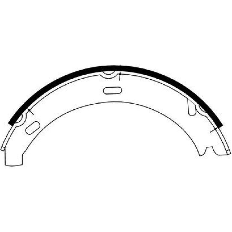 Handbremsbacken Db W210 Combi 91057200 Handbremsbacken Db W210 Combi 91057200
