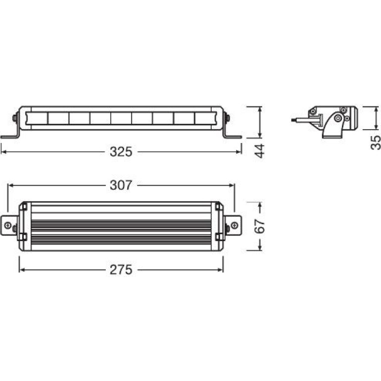 LEDriving LIGHTBAR VX250-SP LEDDL115-SP