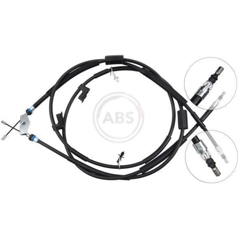 A.B.S. Handbremsseil Seilzug Festellbremse K12825 A.B.S. Handbremsseil Seilzug Festellbremse K12825