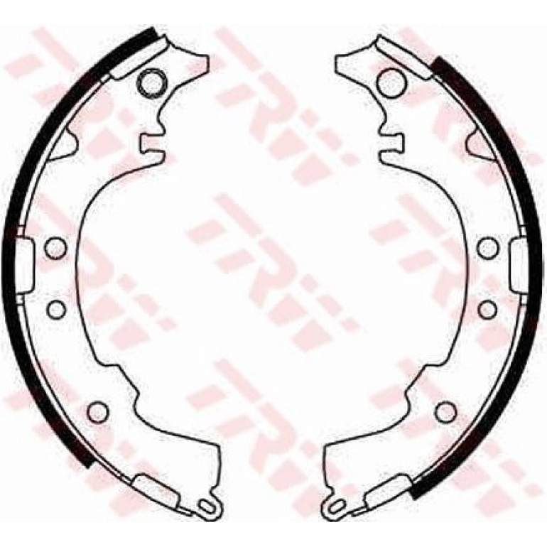 87 461 016 Bremsbacken GS8652 87 461 016 Bremsbacken GS8652