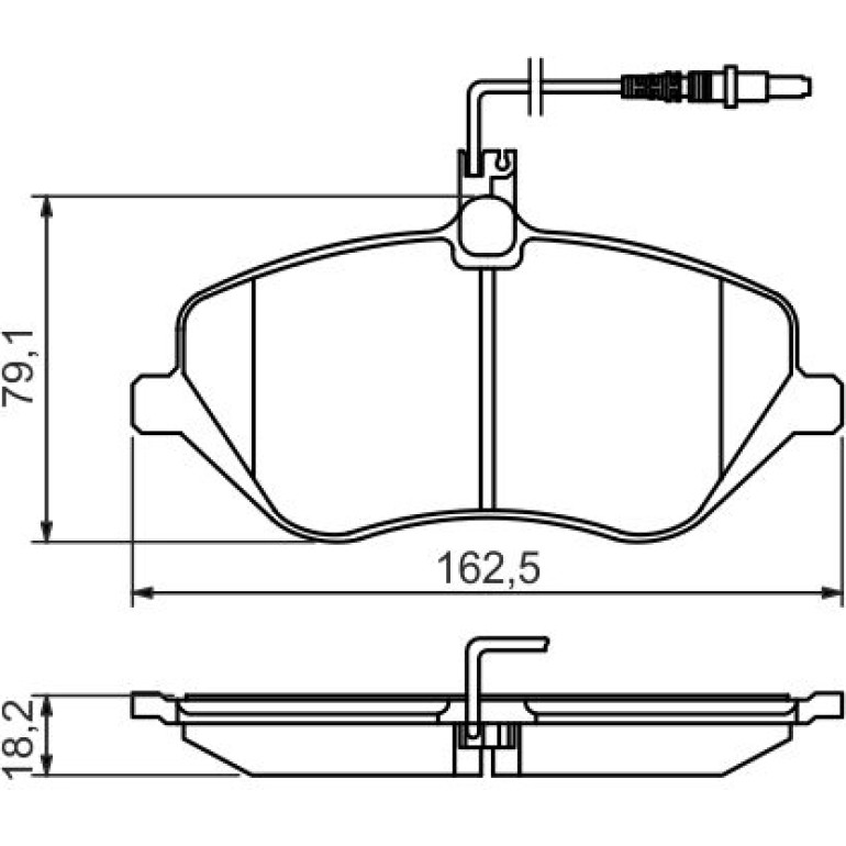 Bosch Bremsbelagsatz 0 986 494 484 Bosch Bremsbelagsatz 0 986 494 484