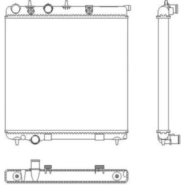 Kühler, Motorkühlung CR 2036 000S Kühler, Motorkühlung CR 2036 000S