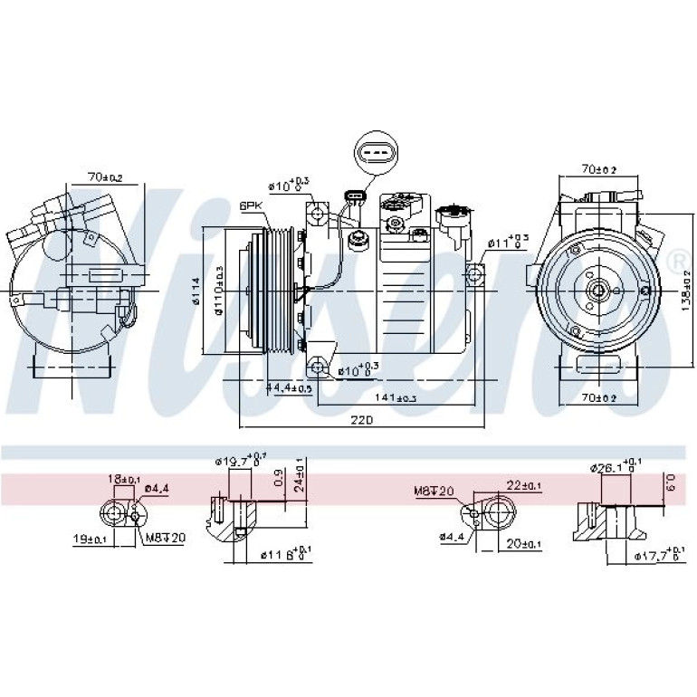 Kompressor PKW 890115 Kompressor PKW 890115