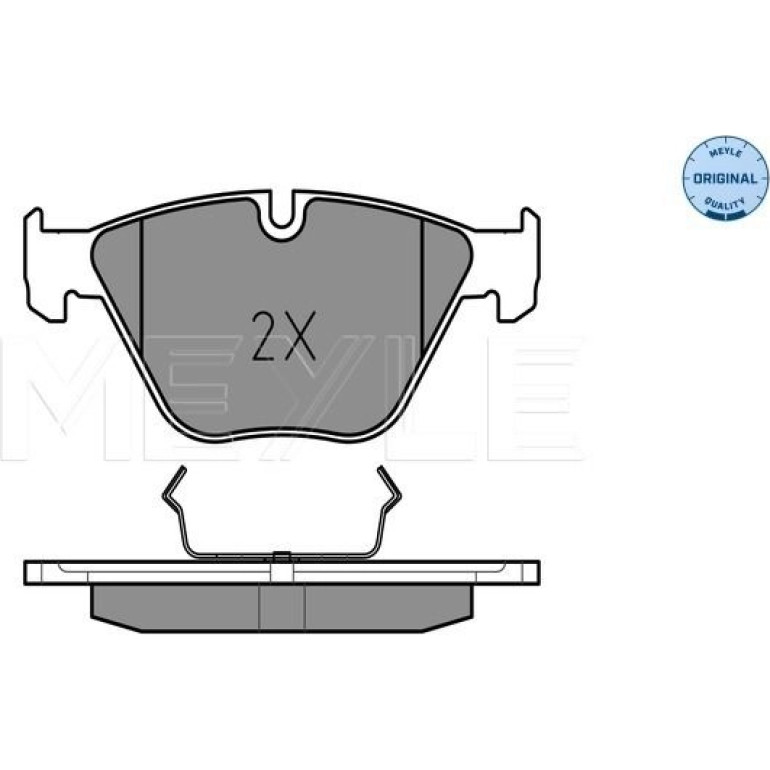 Bremsbelagsatz Bmw S. E90/E91 325-335 07 025 241 6120 Bremsbelagsatz Bmw S. E90/E91 325-335 07 025 241 6120