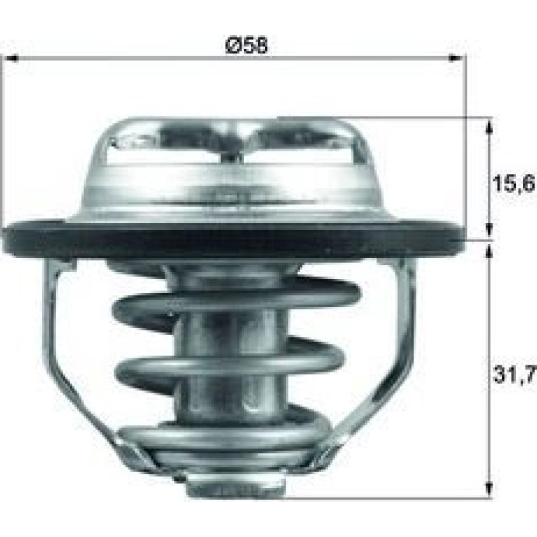 Thermostateinsatz TX 122 82 Thermostateinsatz TX 122 82