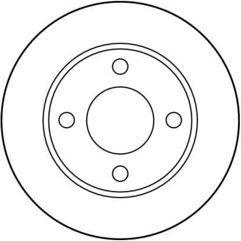 Bremsscheibe Vw T. A80/100 DF1526 Bremsscheibe Vw T. A80/100 DF1526