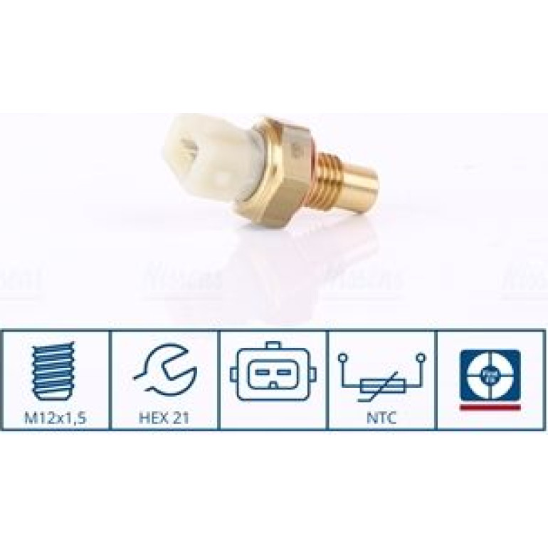 NISSENS Sensor, Kühlmitteltemperatur 207023 NISSENS Sensor, Kühlmitteltemperatur 207023