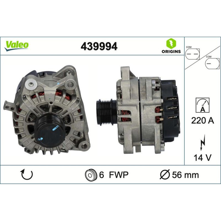 VALEO Generator 439994 VALEO Generator 439994