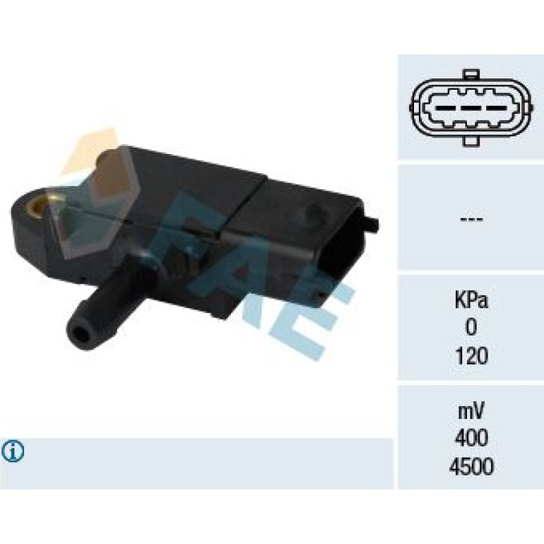 FAE Sensor, Abgasdruck 16108 FAE Sensor, Abgasdruck 16108