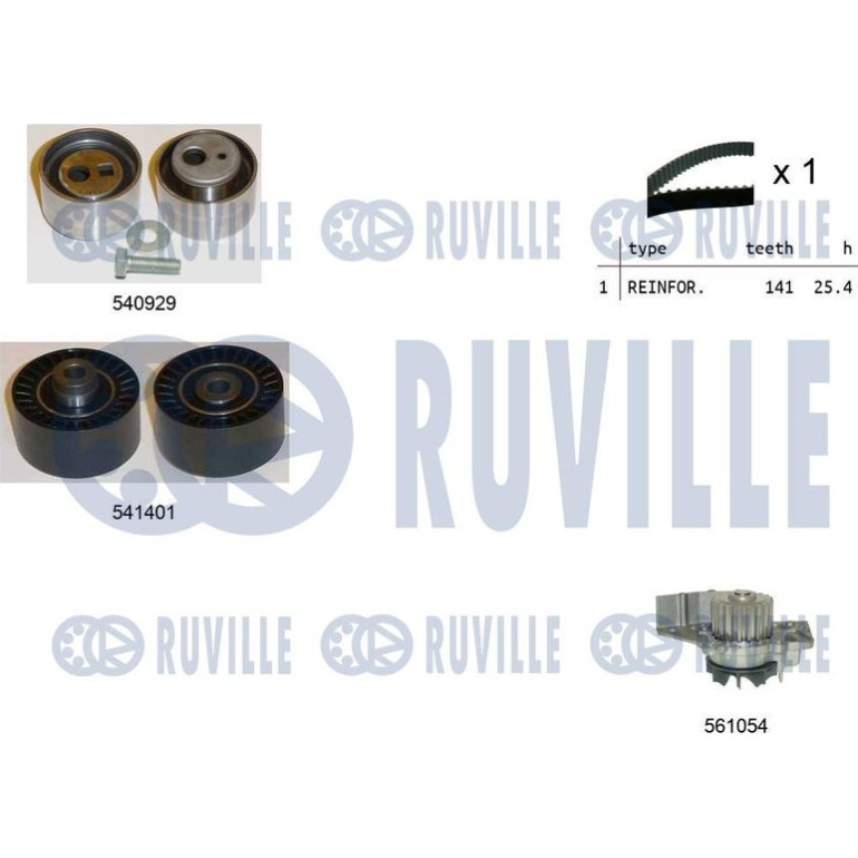 Umlenk-/Führungsrolle, Zahnrie 55922 Umlenk-/Führungsrolle, Zahnrie 55922