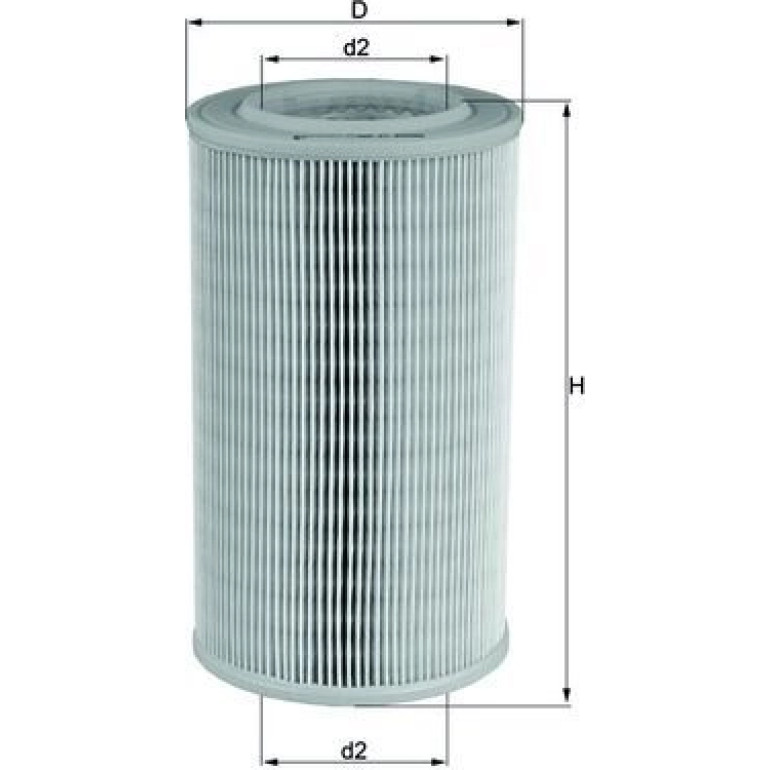 MAHLE Luftfilter LX 803 MAHLE Luftfilter LX 803
