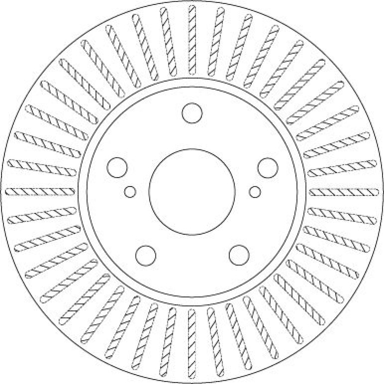 82 481 175 Bremsscheibe VA DF6679 82 481 175 Bremsscheibe VA DF6679