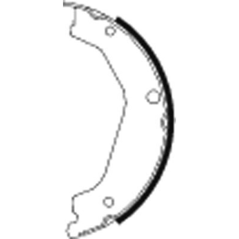 Handbremsbacken Hyundai Terracan 01 91068400 Handbremsbacken Hyundai Terracan 01 91068400