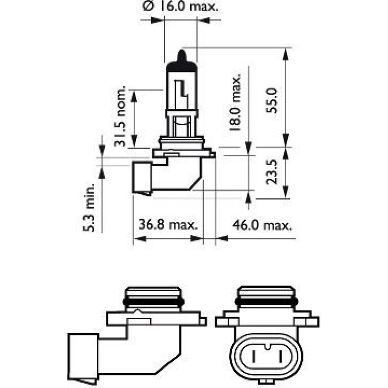 HB4 12V 51W P22d X-tremeVision Pro150 1 Stück Blister Philips 9006XVPB1 HB4 12V 51W P22d X-tremeVision Pro150 1 Stück Blister Philips 9006XVPB1