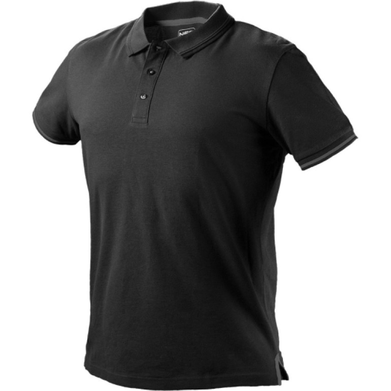 Denim-Poloshirt, Schwarz, Größe Xl 81-659-XL Denim-Poloshirt, Schwarz, Größe Xl 81-659-XL