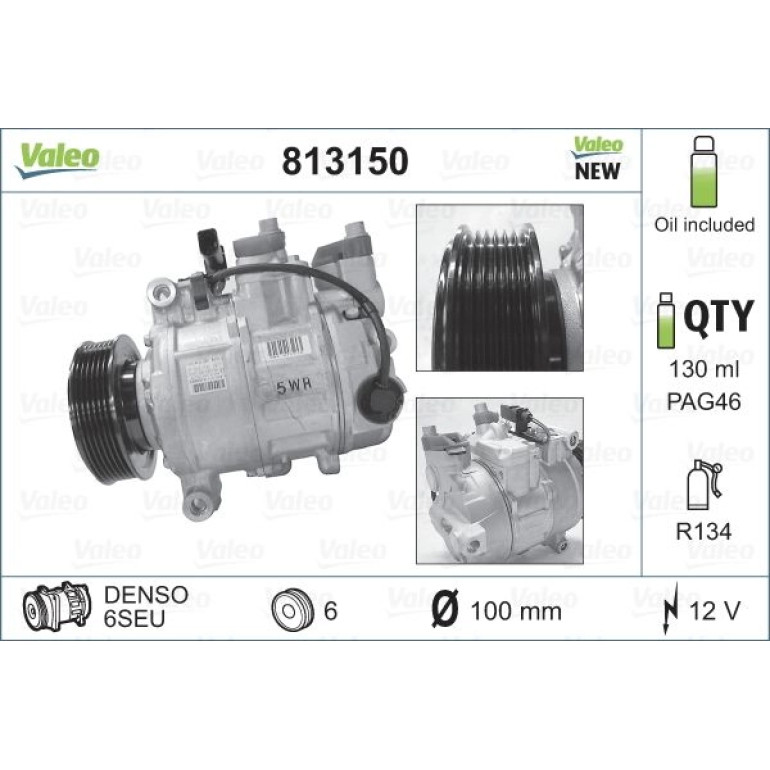 Kompressor, Klimaanlage 813150 Kompressor, Klimaanlage 813150