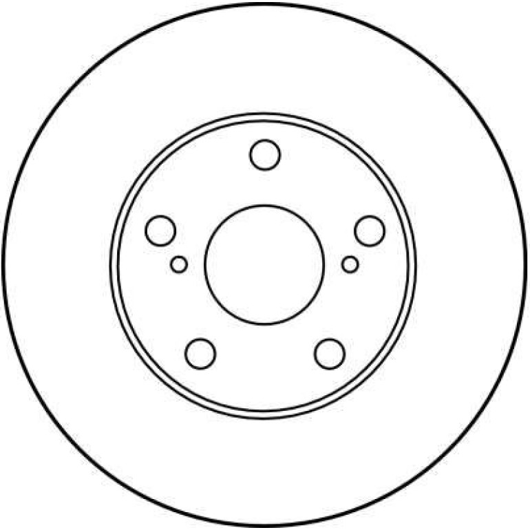 Bremsscheibe Toyota P. Avensis DF1431 Bremsscheibe Toyota P. Avensis DF1431