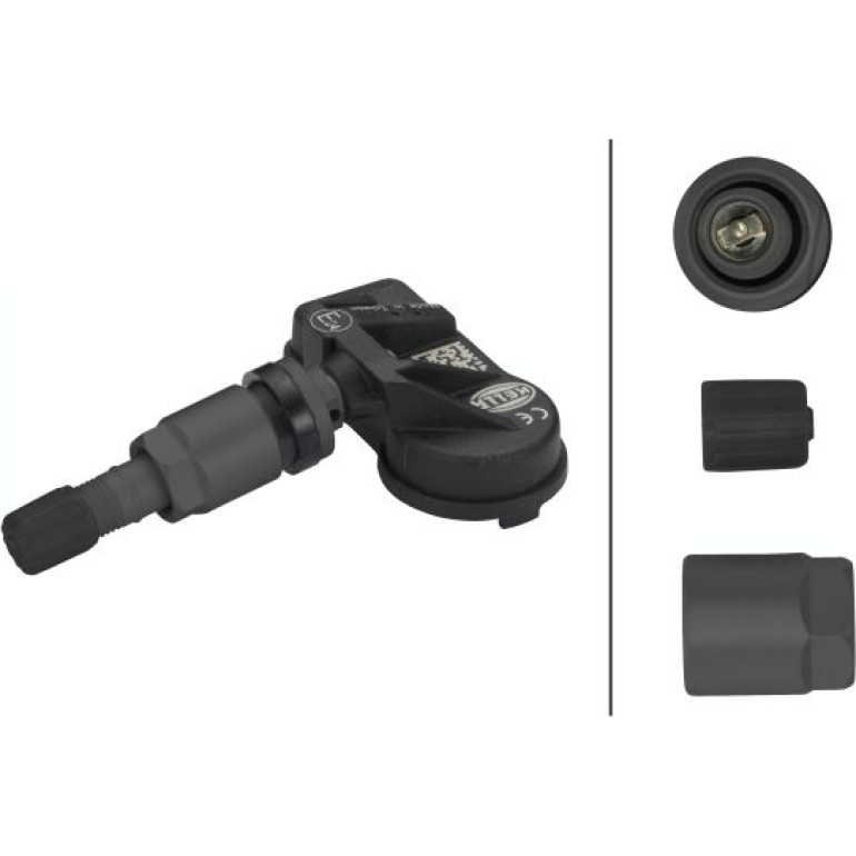 HELLA Radsensor, Reifendruck-Kontrollsystem 6PP 358 139-481 HELLA Radsensor, Reifendruck-Kontrollsystem 6PP 358 139-481