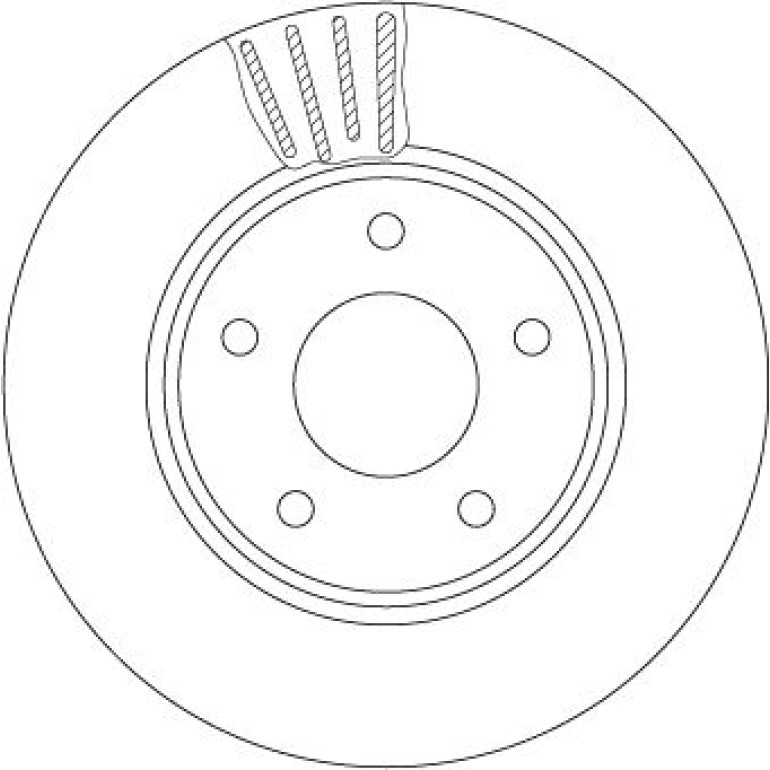 TRW Bremsscheibe DF6754 TRW Bremsscheibe DF6754